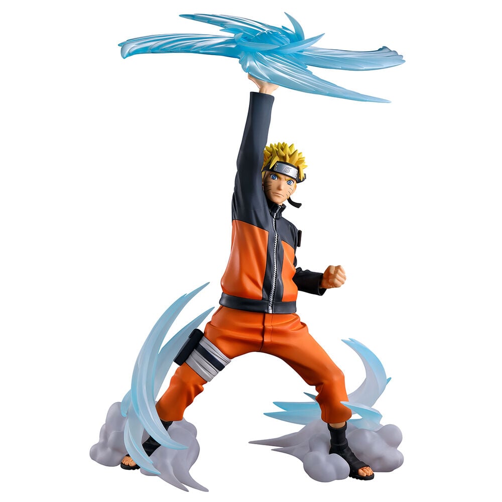 Figure Ichibansho Naruto Uzumaki Wind Style: Rasen Shuriken Hidan Kakuzu Arc Naruto Shippuden 25cm