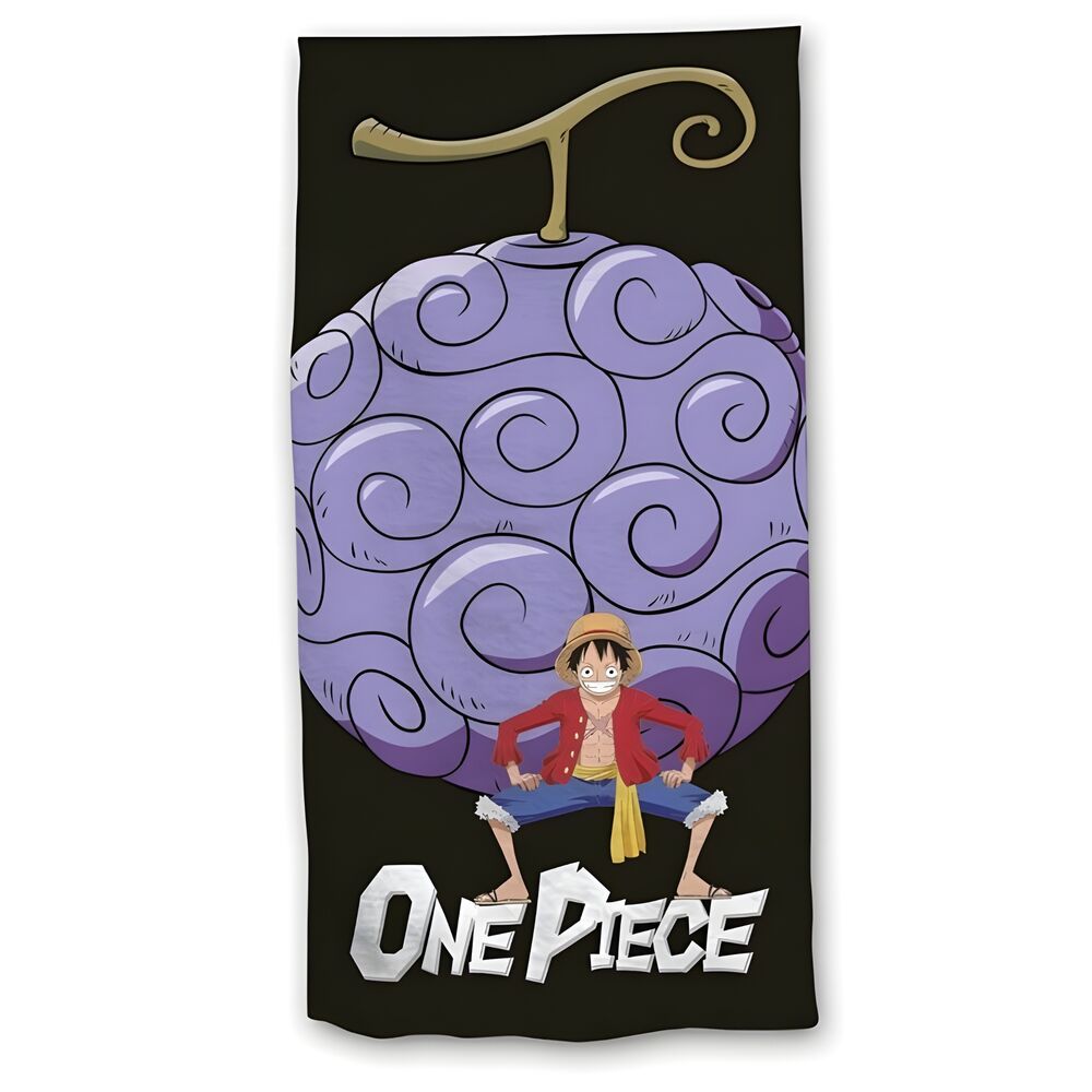 Luffy One Piece microfiber towel