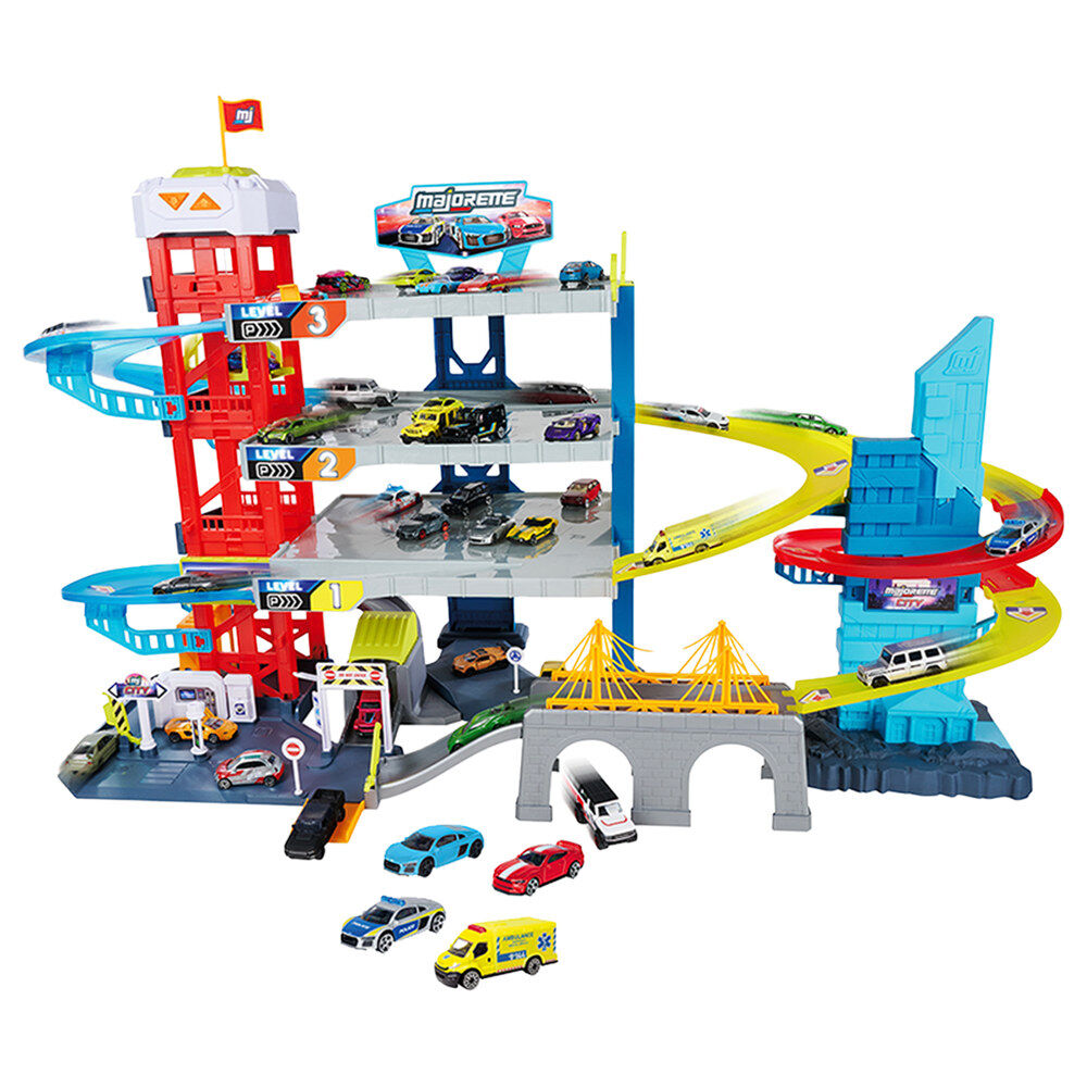 Double track garage 4 cars