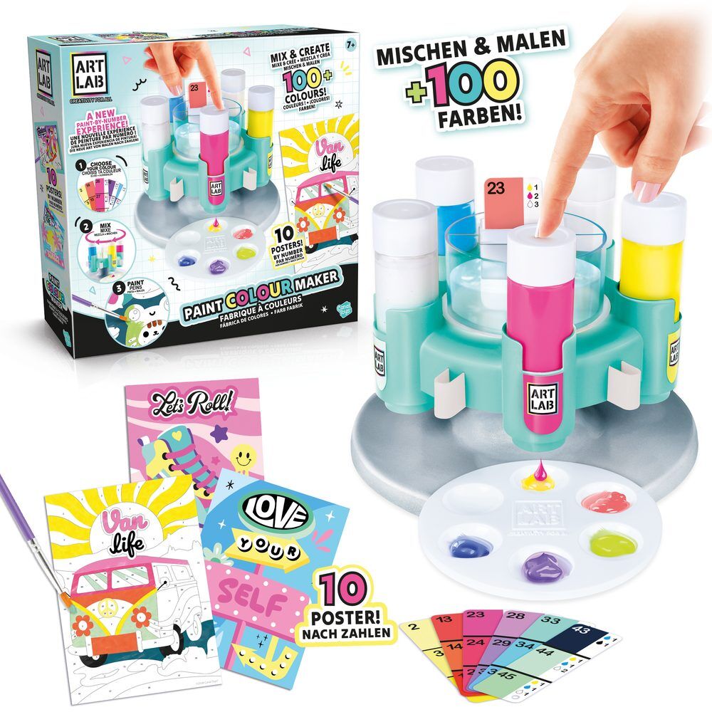 Art Lab Colors Paint Factory