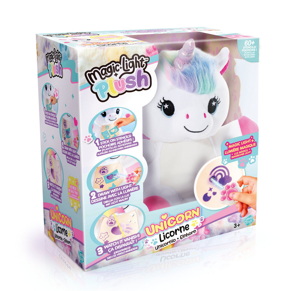 Decorate Your Unicorn Magic Light Plush Toy