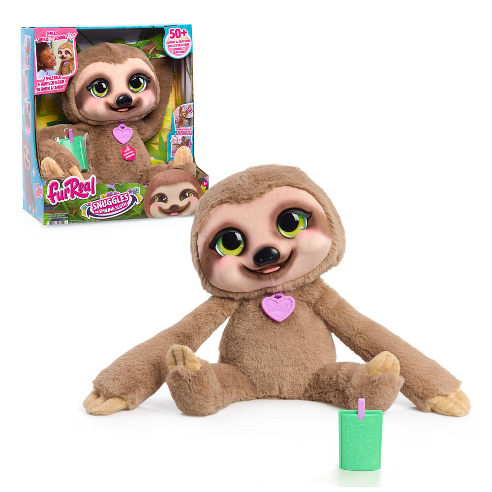 Snuggles the Smiling Sloth FurReal Interactive Plush