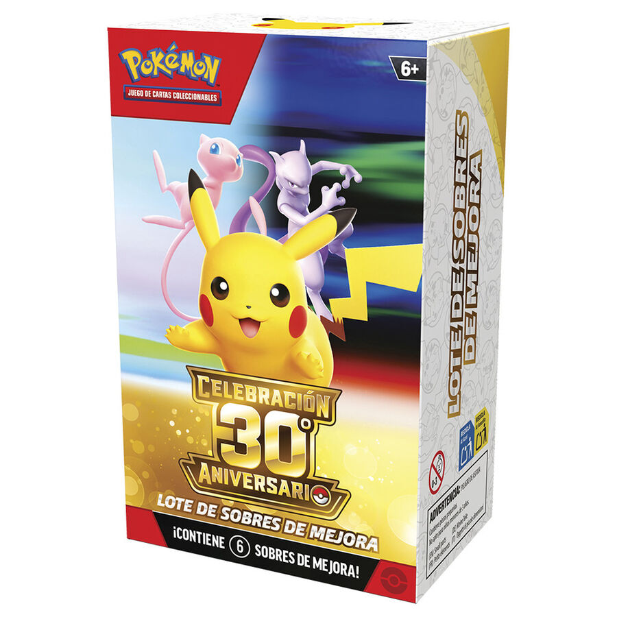 Pokemon 30th Anniversary Booster Bundle Card Game (Spanish)