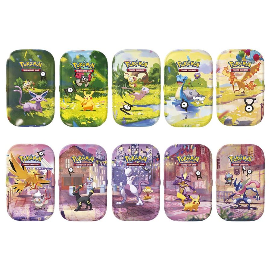 Mini Tin Pokemon 30th Anniversary Card Game (Spanish) Assorted