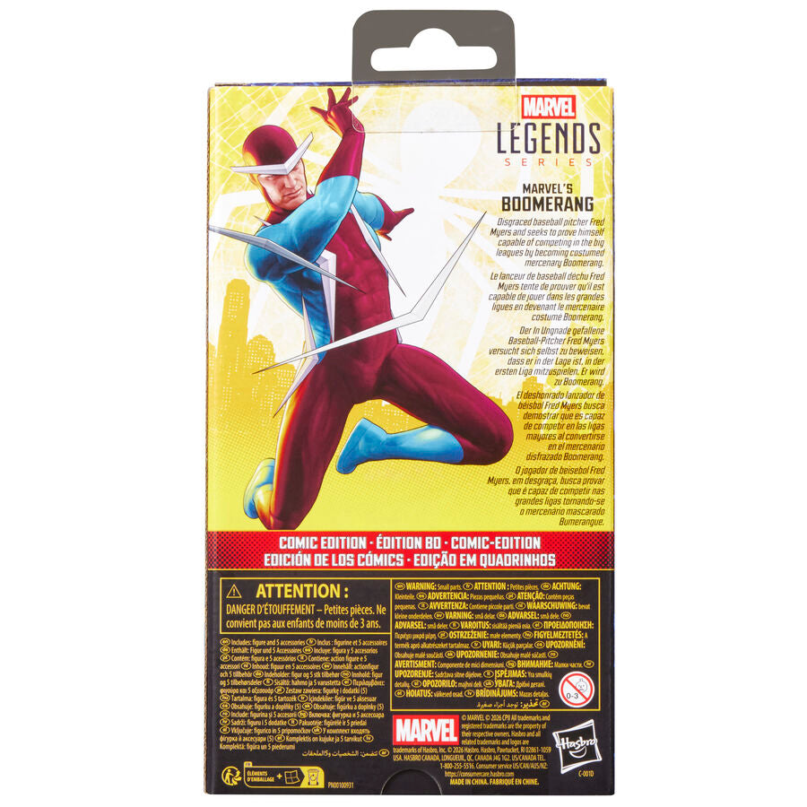 Figure Marvel's Boomerang Brand New Day Spider-Man Marvel Legends Series 15cm