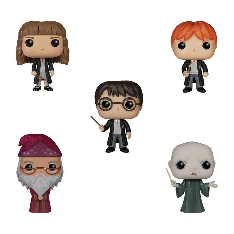 Blister of 5 POP Harry Potter figures