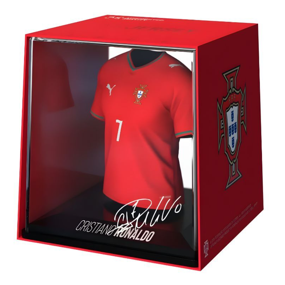 Cristiano Ronaldo World Cup Portugal Mini Shirt Figure