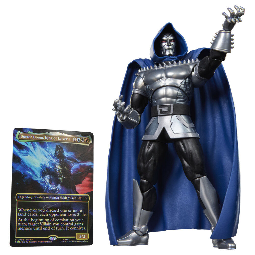 Figure Doctor Doom 2099 Magic The Gathering Marvel Legends Series 15cm