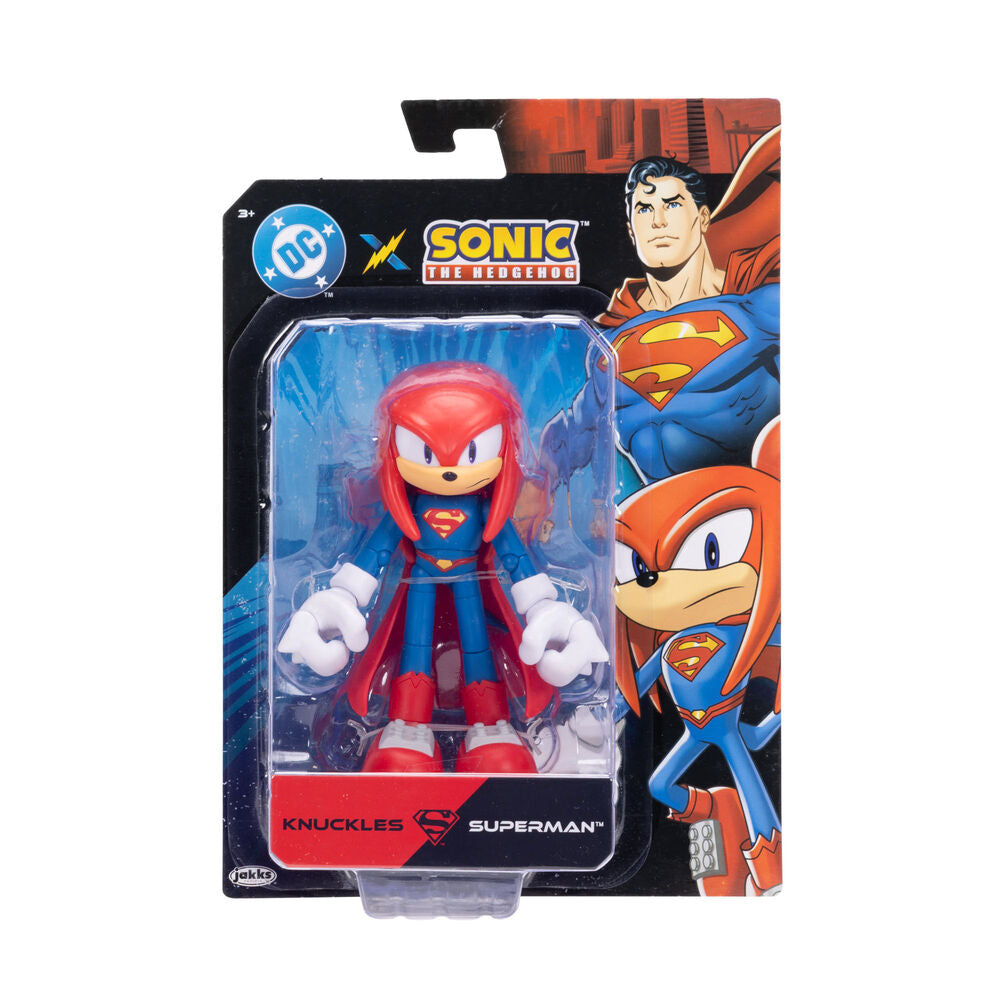 Figure Knuckles Sonic The Hedgehog x Dc Comics 13cm