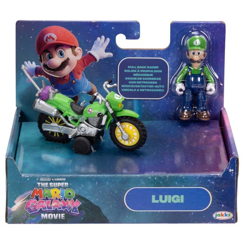 Vehicle figure Luigi Super Mario Galaxy Movie