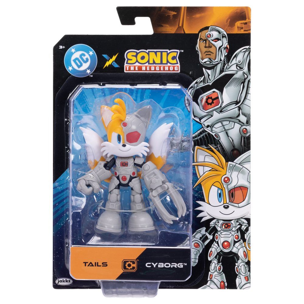 Figure Tails Sonic The Hedgehog x Dc Comics 13cm