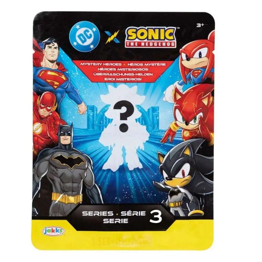 Surprise figure Series 3 Sonic The Hedgehog x DC Comics 4cm assorted