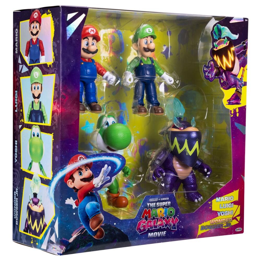 Blister figures Super Mario Galaxy Movie Super Mario Bros 12.5cm