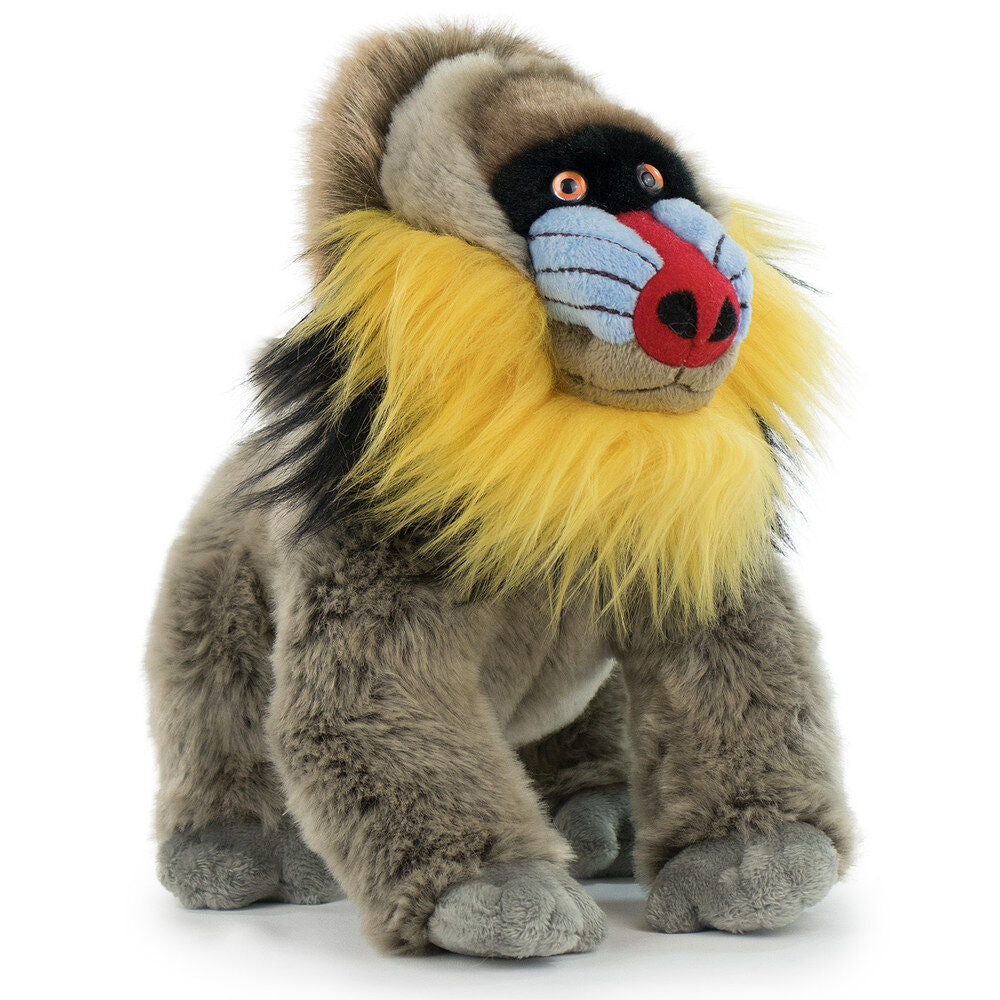 Realistic Animals Mandrill Plush 25cm