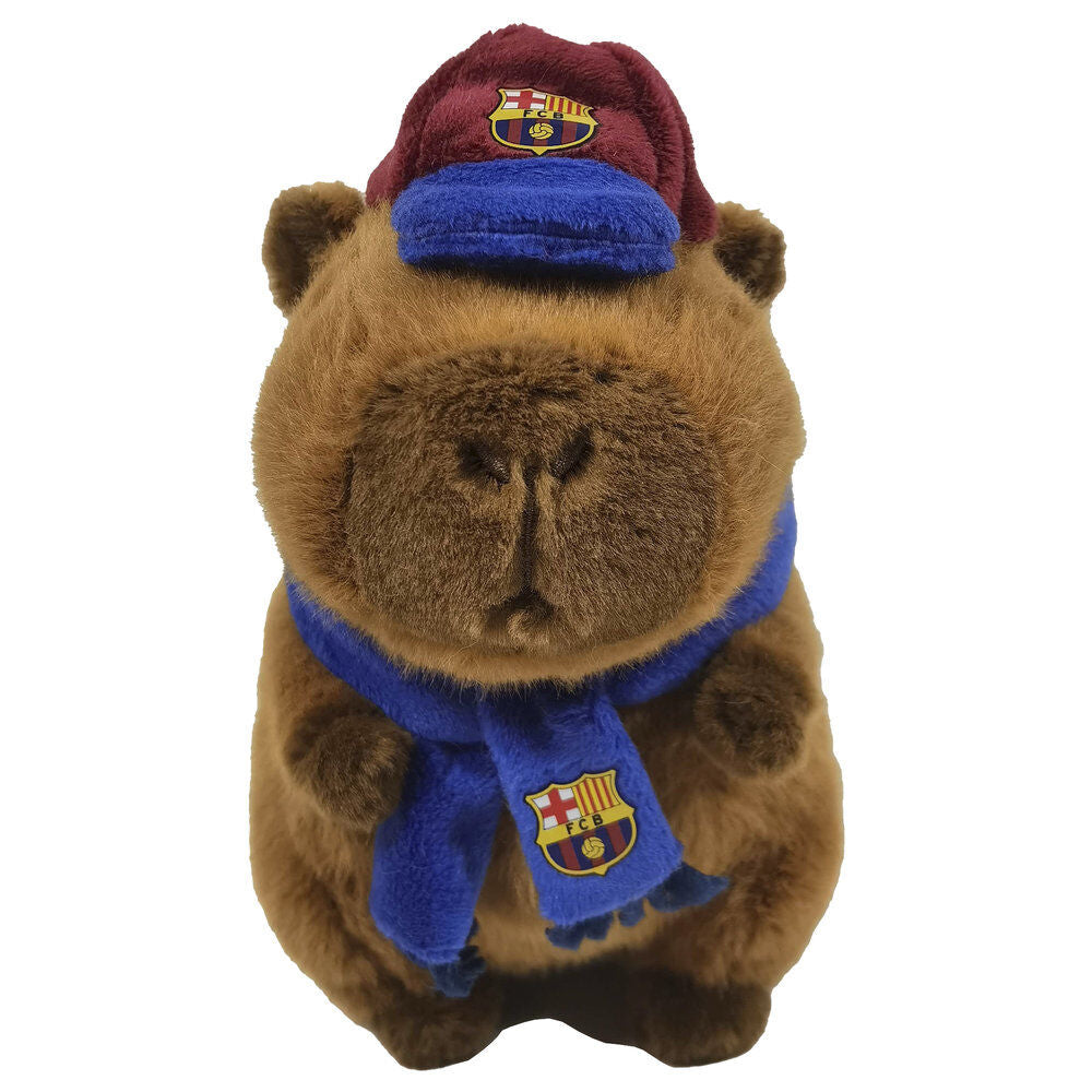 Capybara Plush Toy FC Barcelona