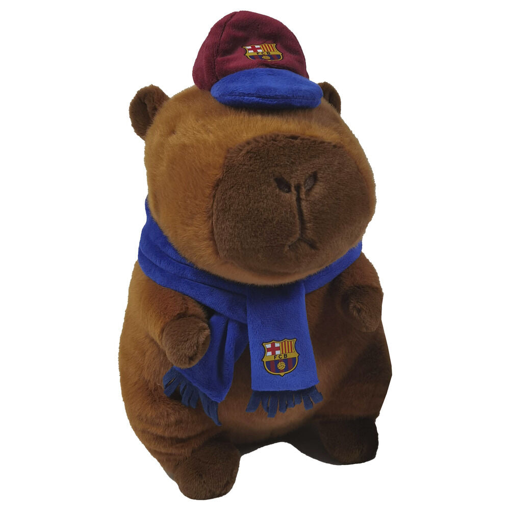 Capybara Plush Toy FC Barcelona