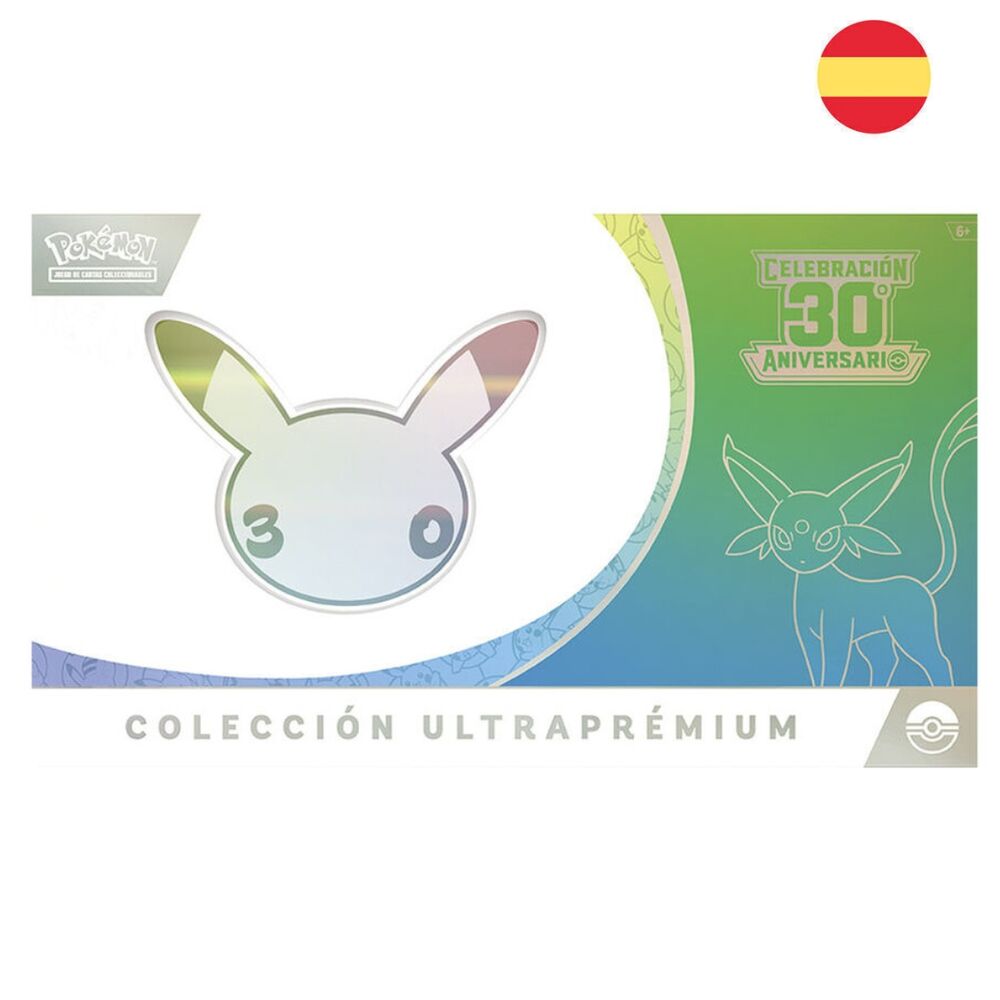 Ultra Premium Espeon 30th Anniversary Pokemon Card Game Case (Spanish)