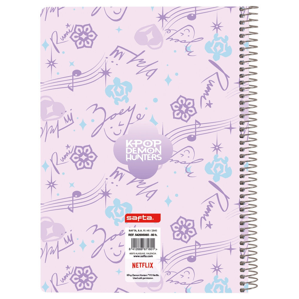 A5 Chibi Kpop Demon Hunters Notebook