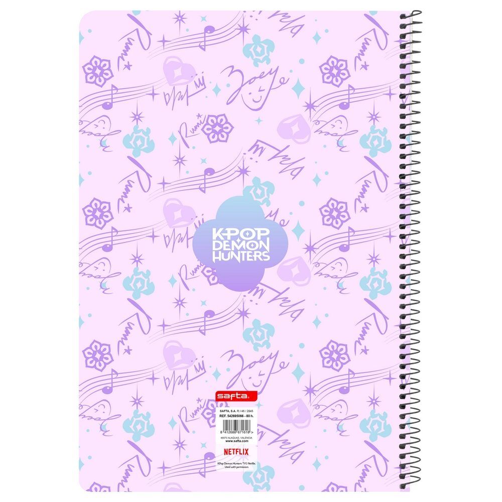 A5 Chibi Kpop Demon Hunters Notebook