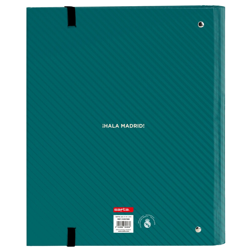 Real Madrid 4-ring binder