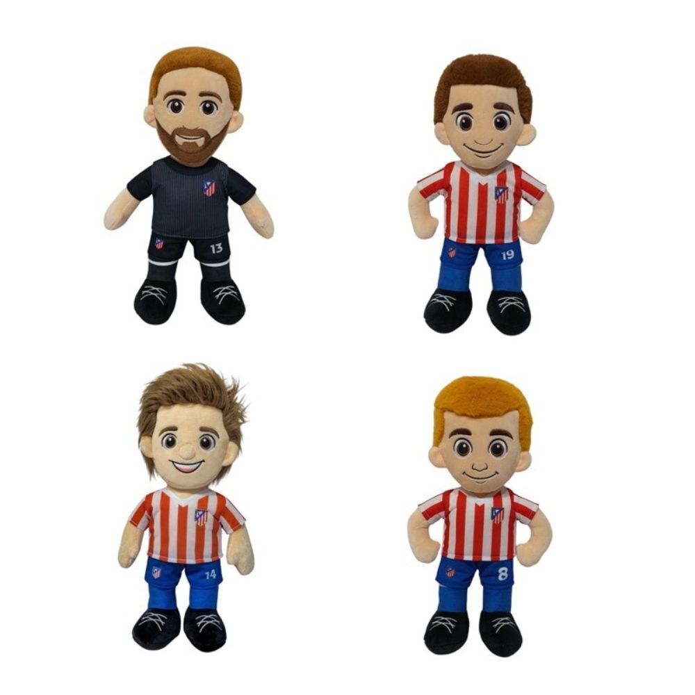 Atletico Madrid Player Plush Toy 25cm Assorted