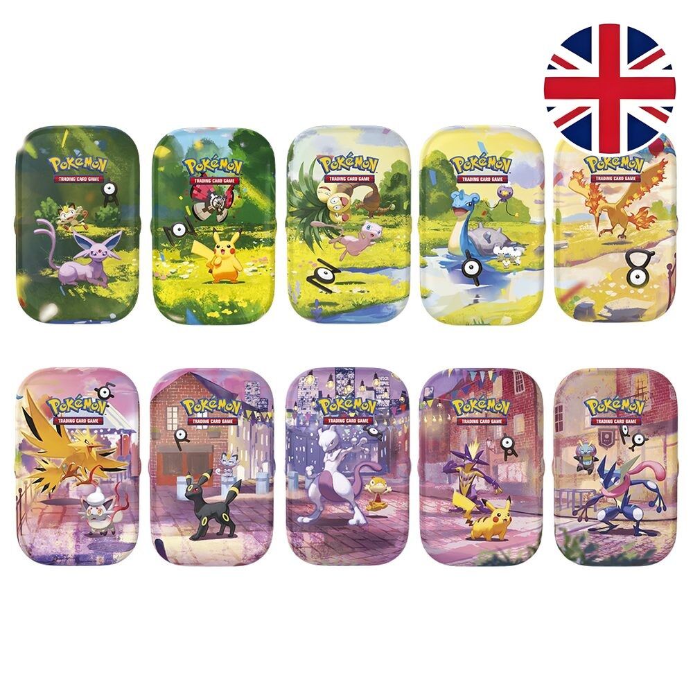 Mini Tin Pokemon 30th Anniversary Card Game (English, Assorted)