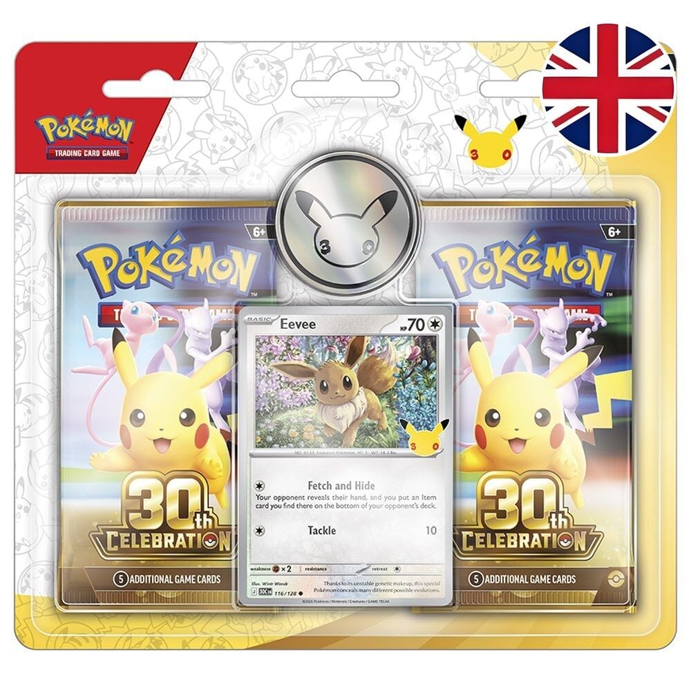 Pokemon 30th Anniversary Card Game Blister Pack (English)
