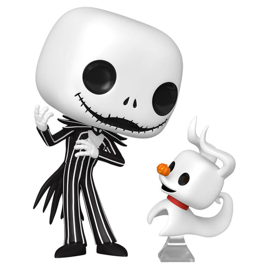POP Figure & Buddy Disney The Nightmare Before Christmas Jack Skellington with Zero