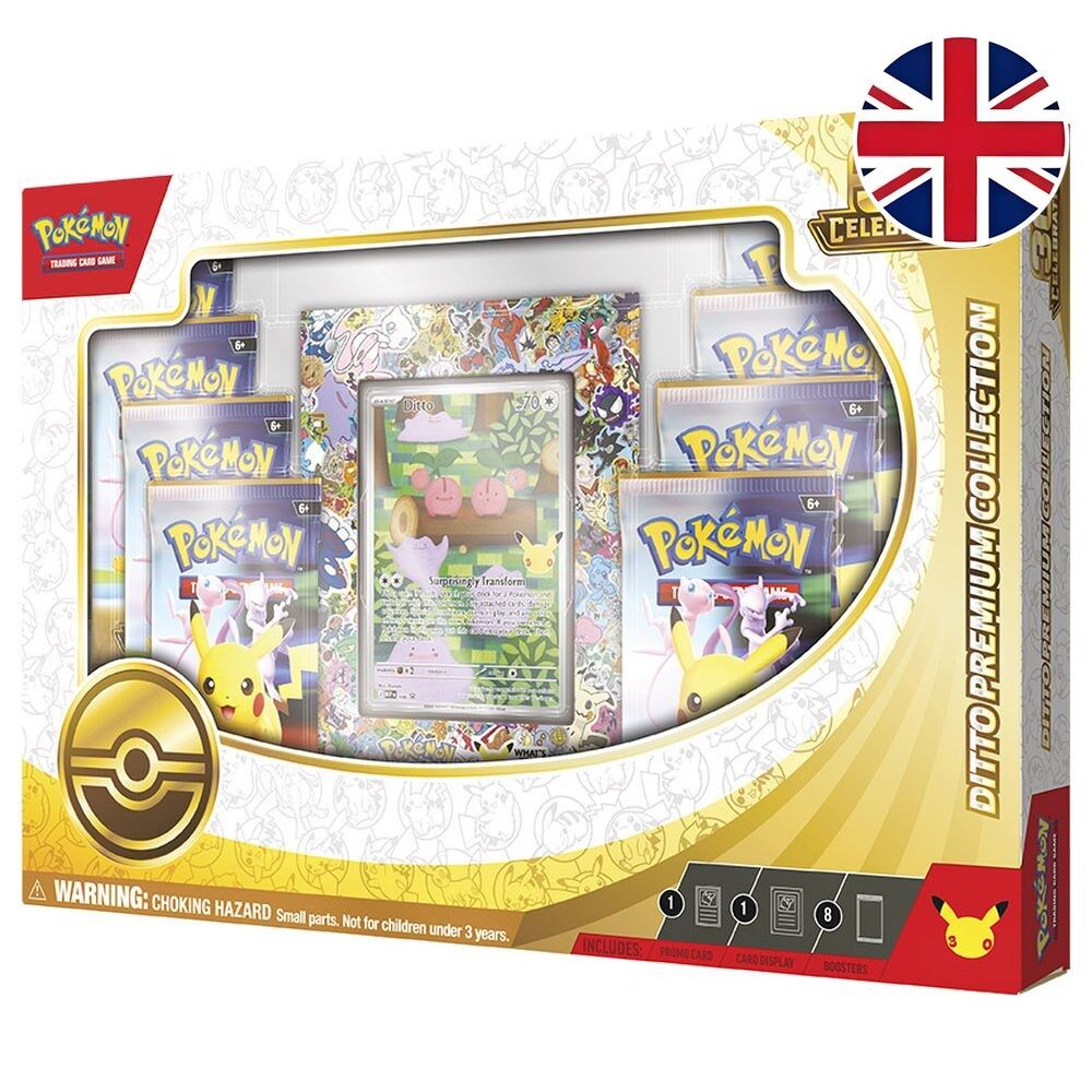 Premium Blister Pack Ditto 30th Anniversary Pokemon Trading Card Game (English)