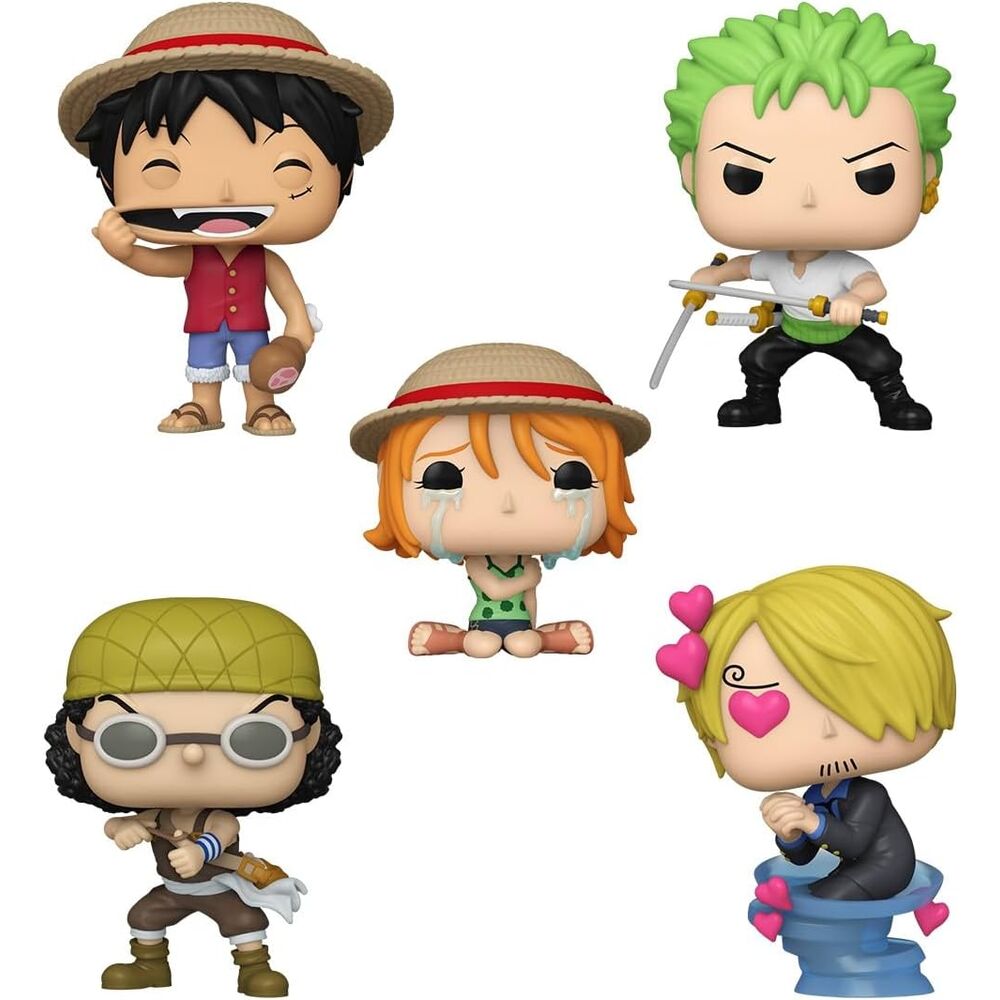 Blister 5 POP Animation One Piece Figures