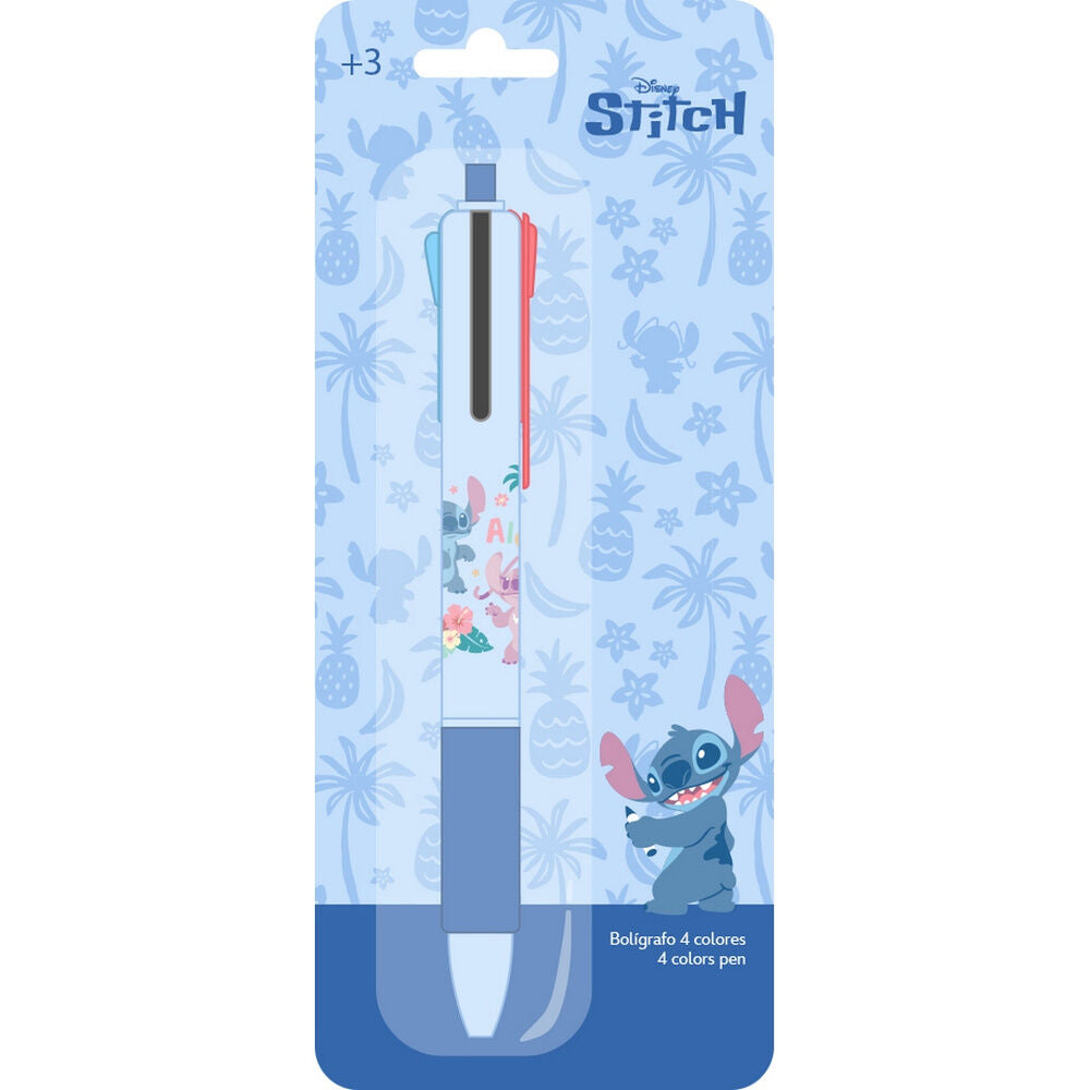 4-color Disney Stitch pen
