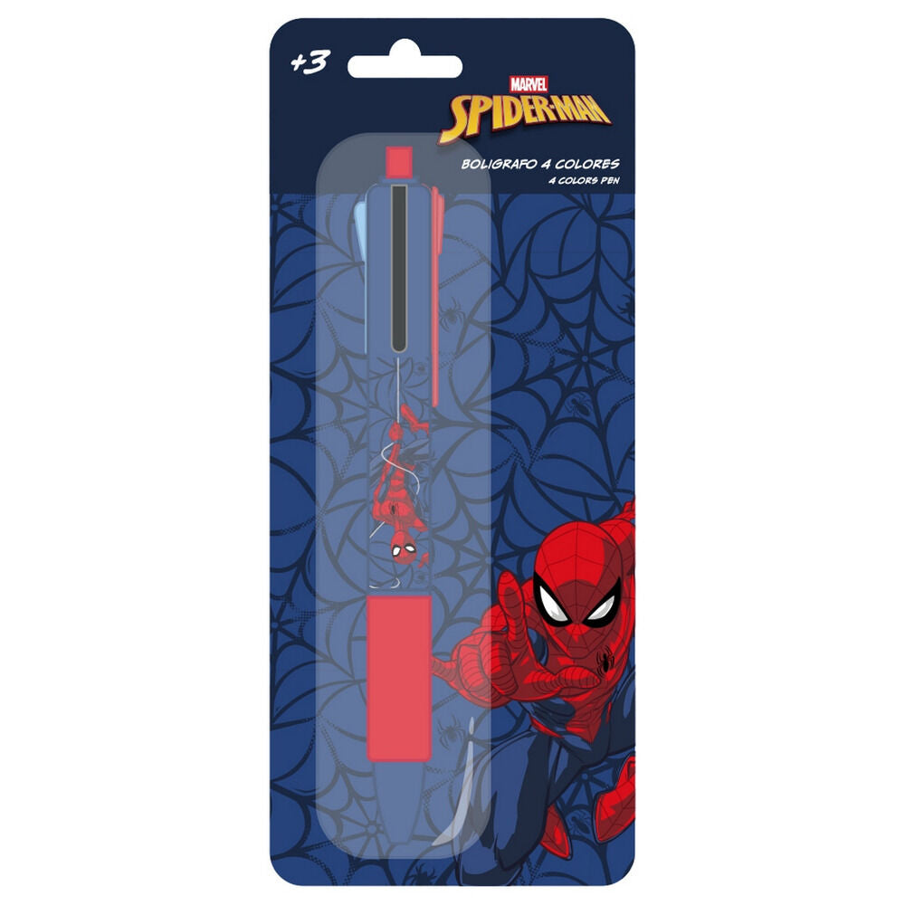 Spiderman Marvel 4-color pen
