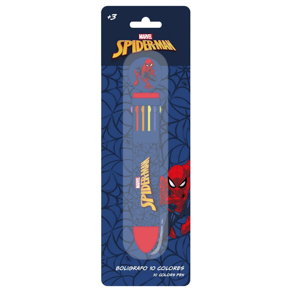 10 color pen Spiderman Marvel