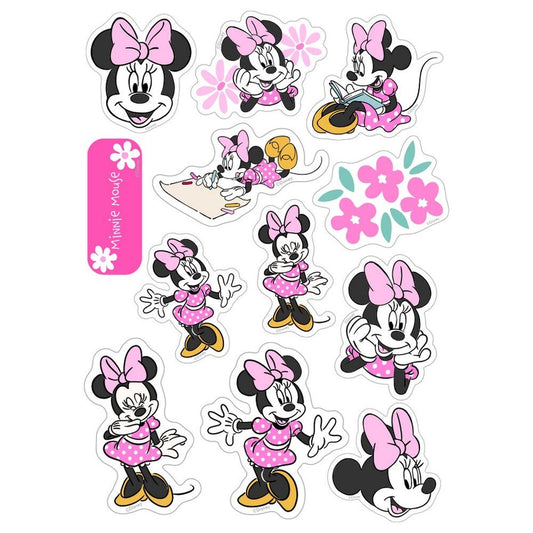 Minty Minnie Disney sticker set