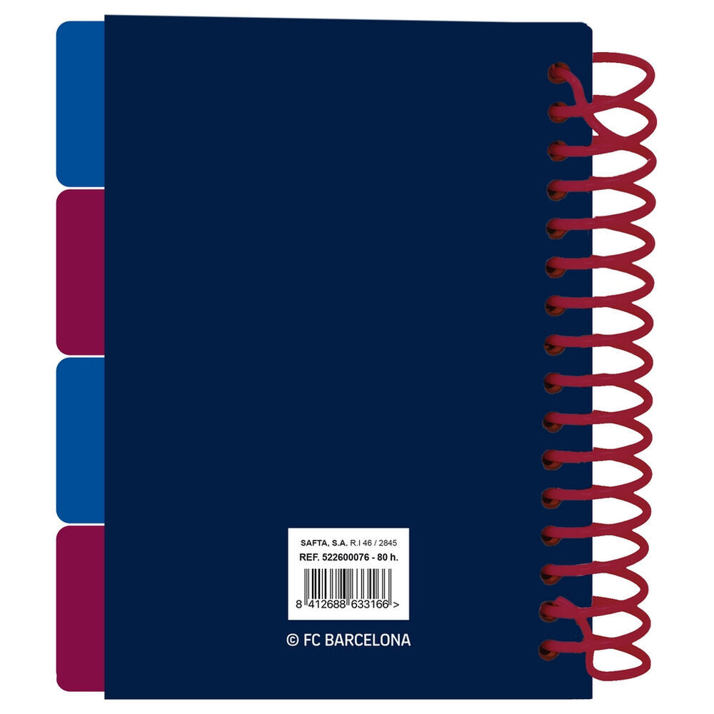 A6 Notepad F.C. Barcelona