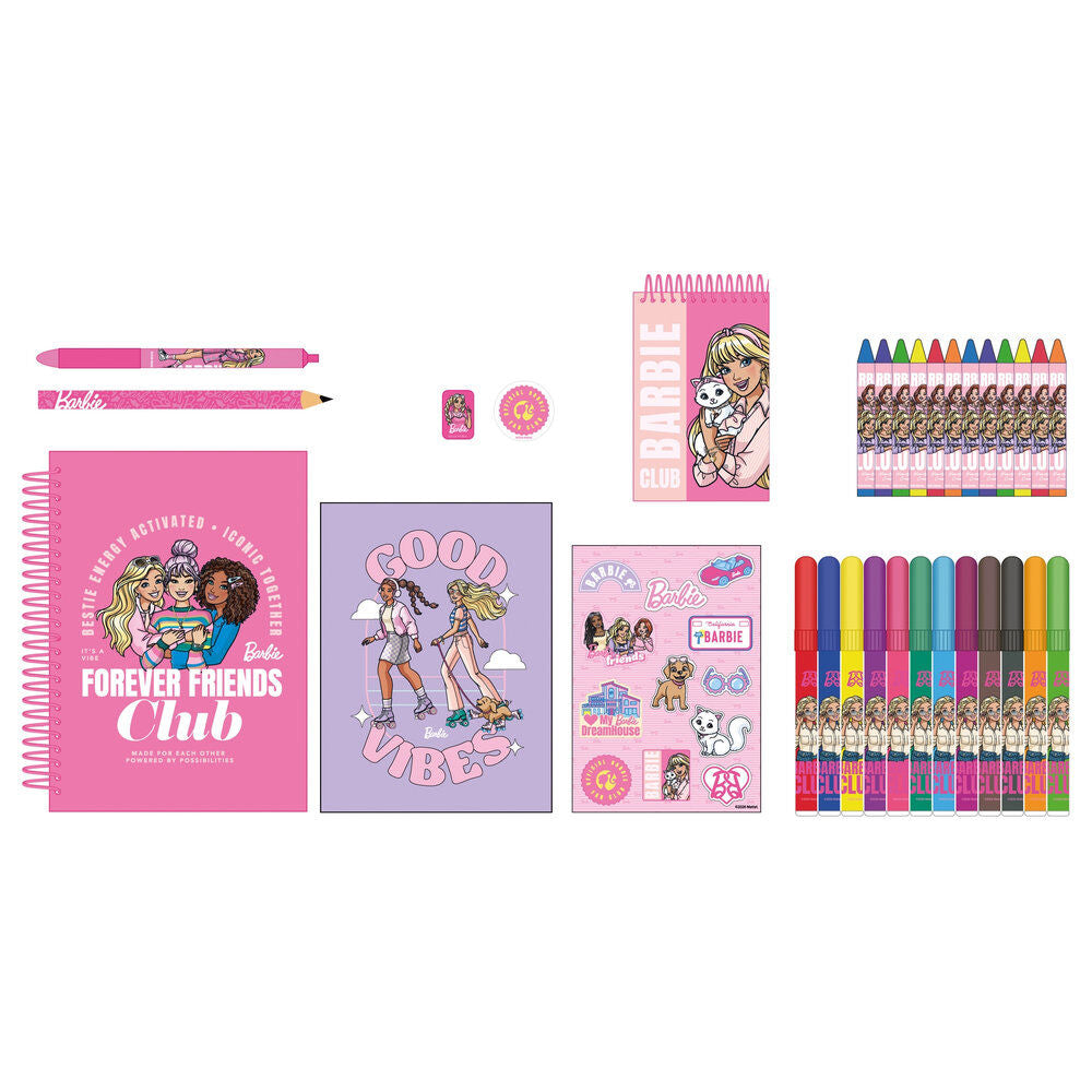 Barbie activity set 43 pieces