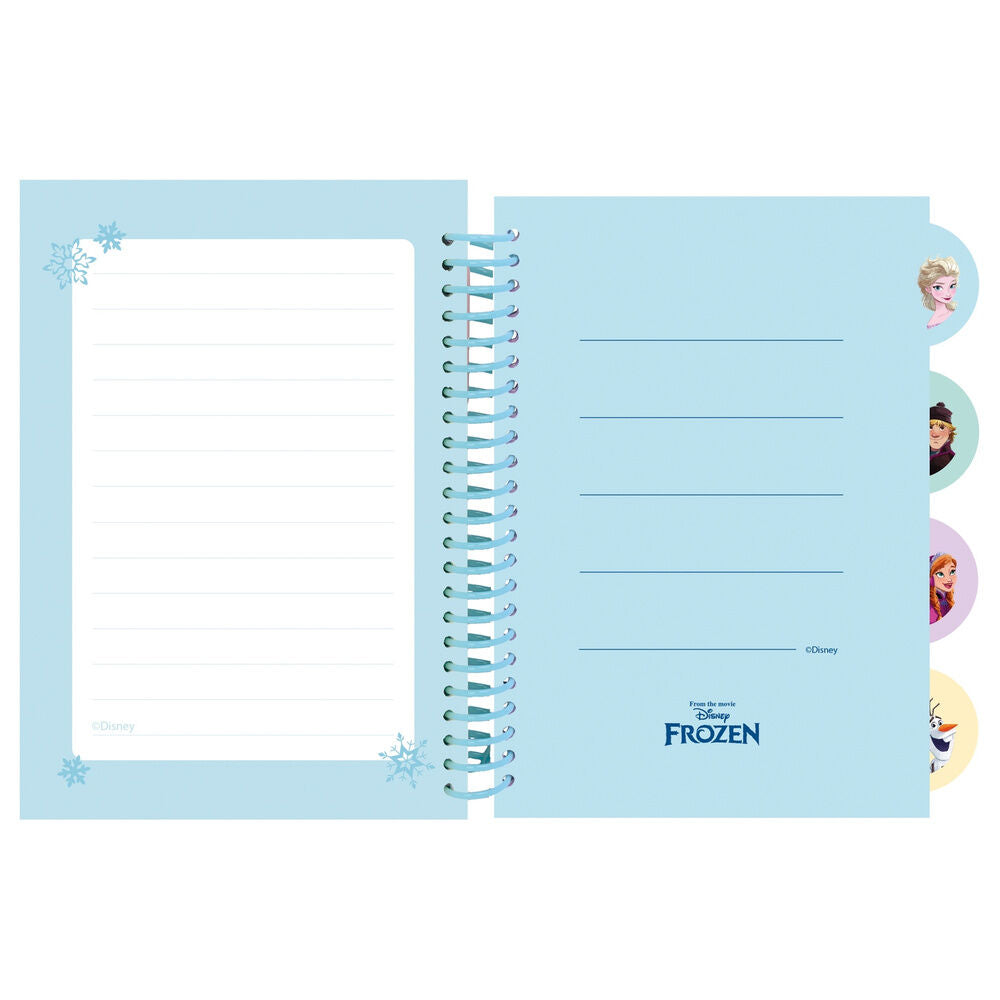 A5 Frozen Disney Notebook