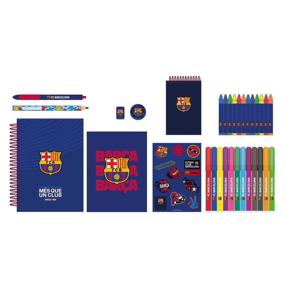 F.C. activities set Barcelona 43pcs