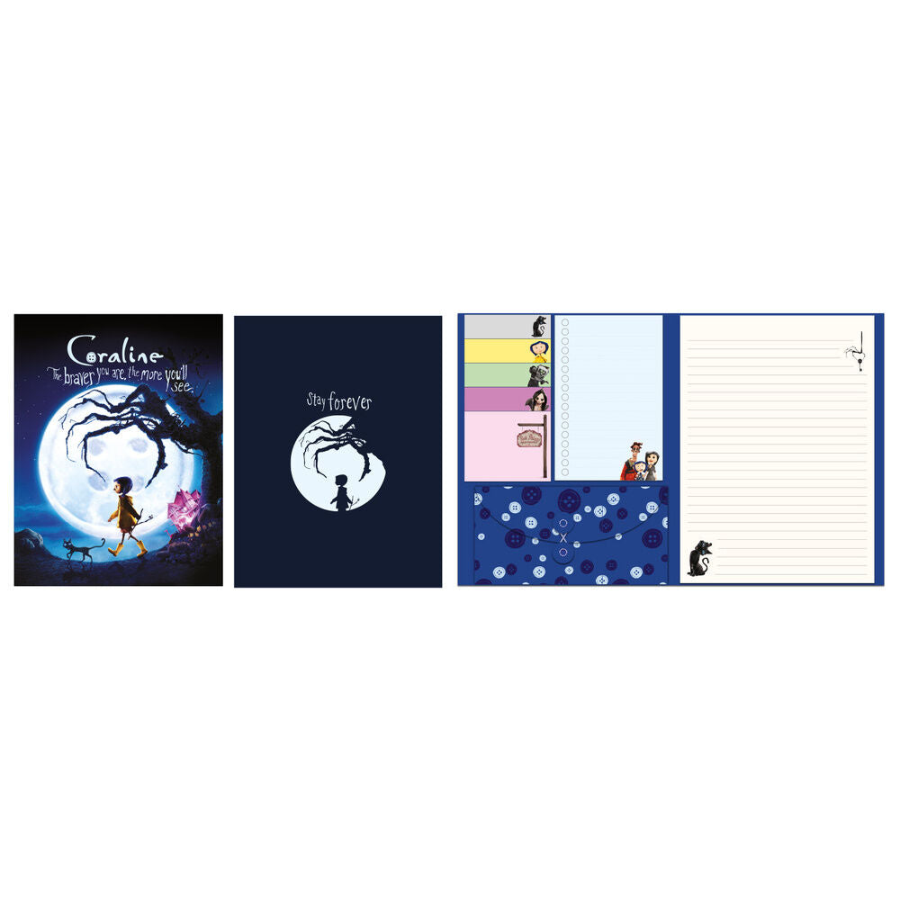 Other World Coraline sticker book