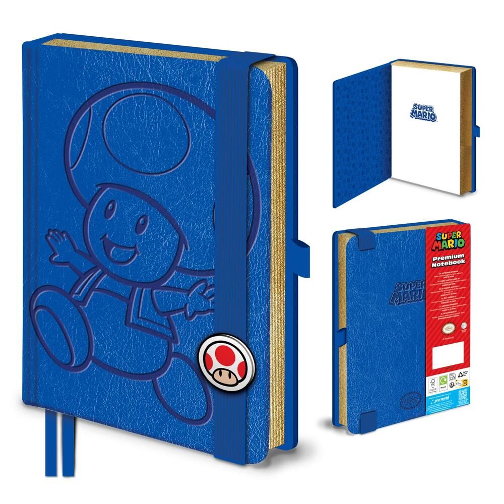 A5 Notebook Toad Super Mario