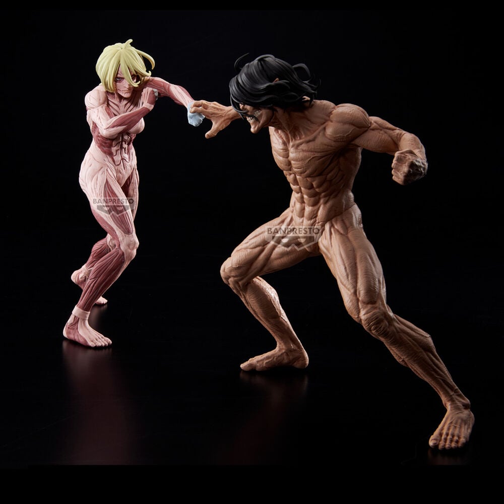 Figure Eren Titan Maximatic Attack on Titan 18cm
