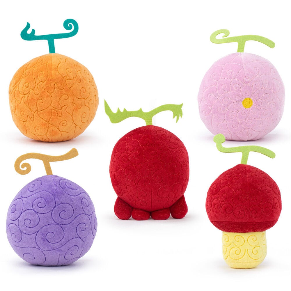 One Piece Devil Fruits Plush 18cm Assorted
