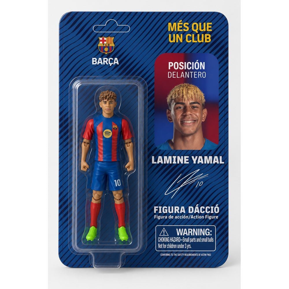 Figure Action Lamine Yamal F.C. Barcelona 10cm