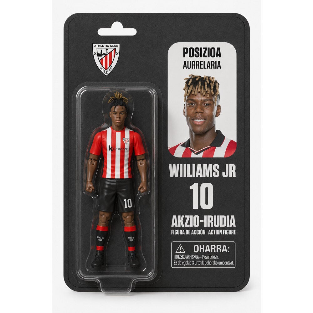 Action Figure Williams Jr Athletic Club Bilbao 10cm