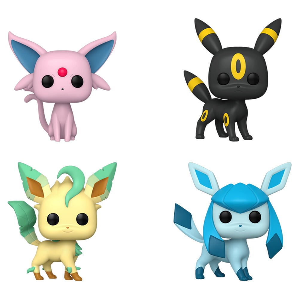 Blister pack of 4 Pokemon POP figures