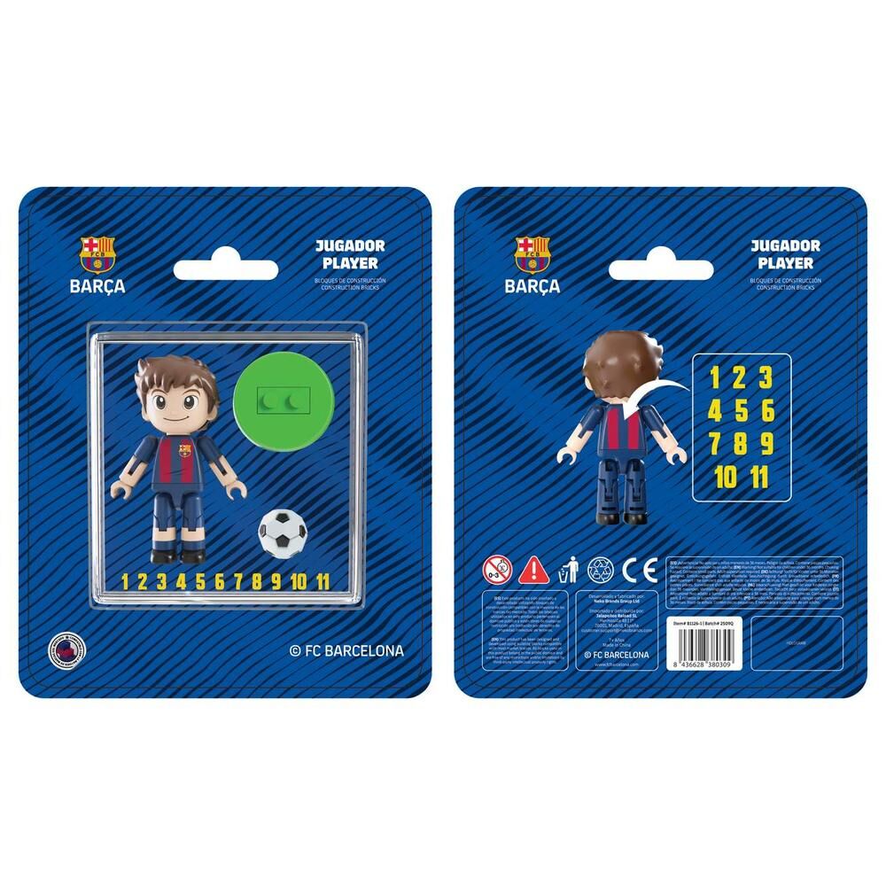 FC Barcelona player figure 4cm