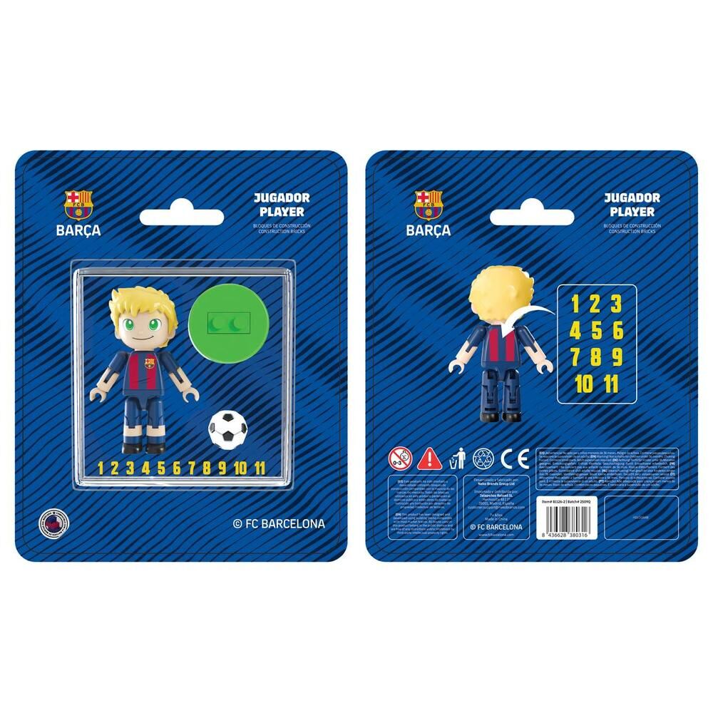 FC Barcelona player figure 4cm