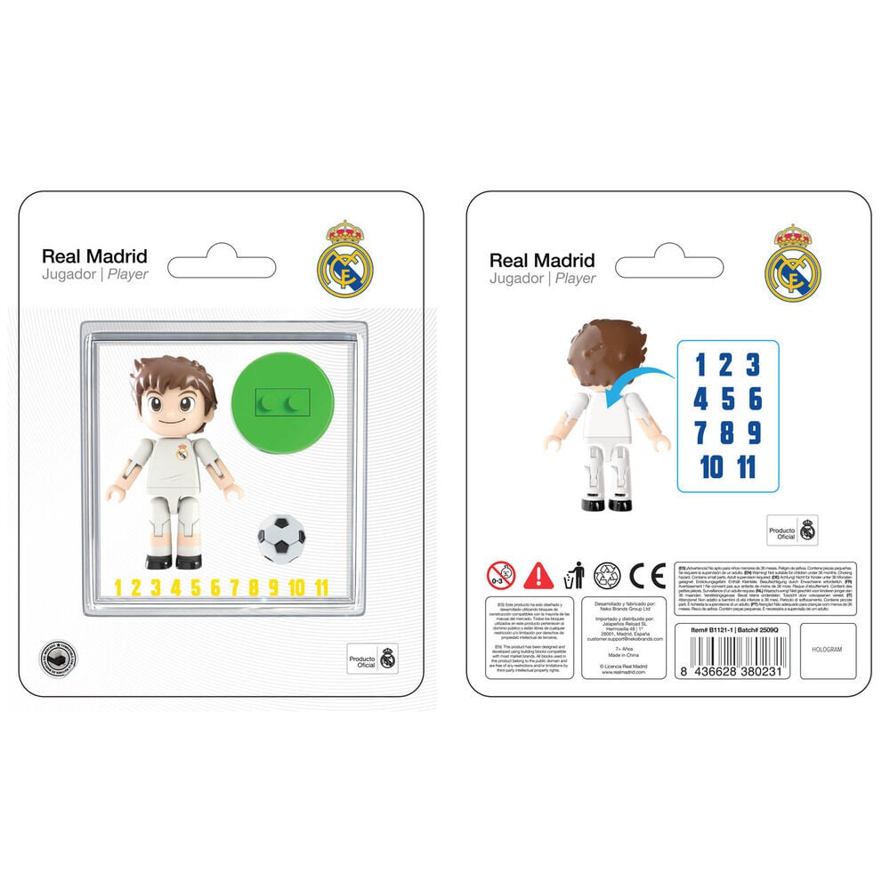 Real Madrid player figure 4cm