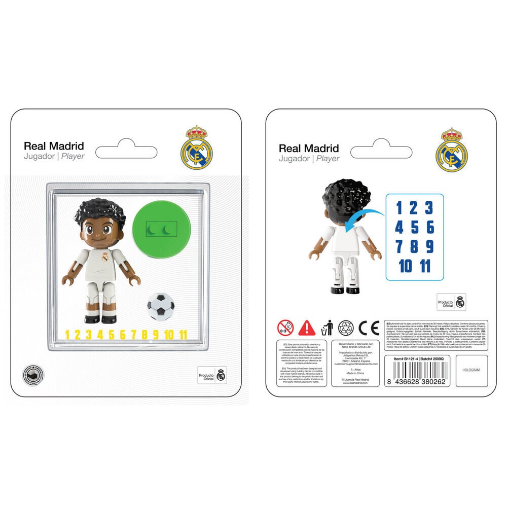 Real Madrid player figure 4cm