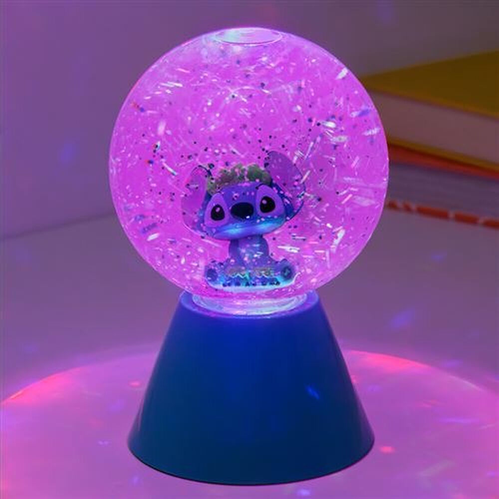 Stitch Disney glitter ball LED lamp